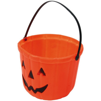Cubo de Calabaza de 20 Centímetros de color Naranja
