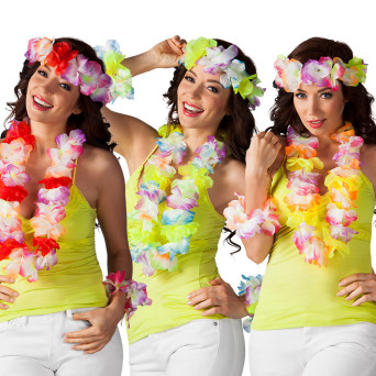 Set de Hawaiano Sunshine Varios Colores