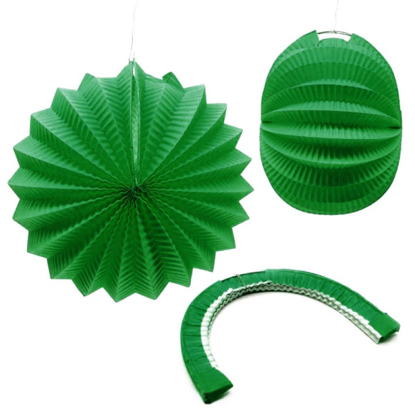 Farol de 20 Centímetros de color Verde