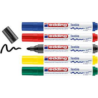 Rotulador para Textil Varios Colores