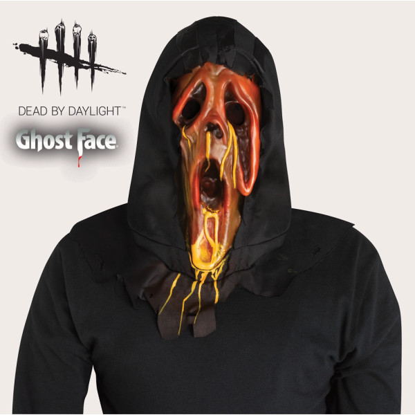 Máscara de Ghost Face Chamuscado de Dead By Daylight para Adulto
