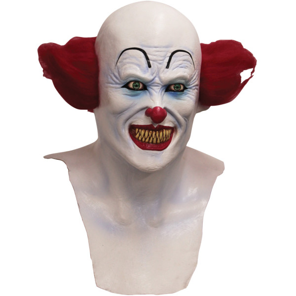 Máscara de Payaso Aterrador Deluxe para Adulto