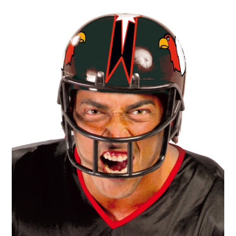 Casco de Fútbol Americano de color Negro para Adulto