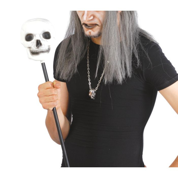 Bastón de Calavera de 45 Centímetros