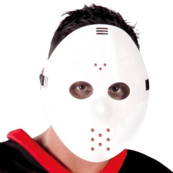 Máscara de Hockey de color Blanco para Adulto
