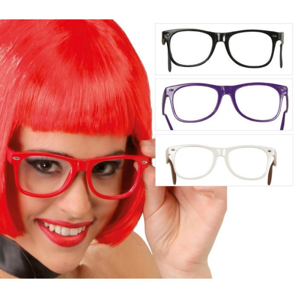 Gafas de color Blanco sin Cristales