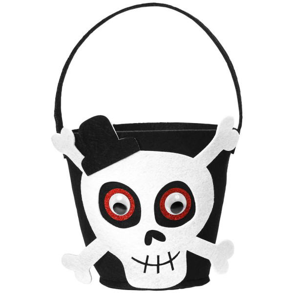 Cubo de Calavera Truco o Trato