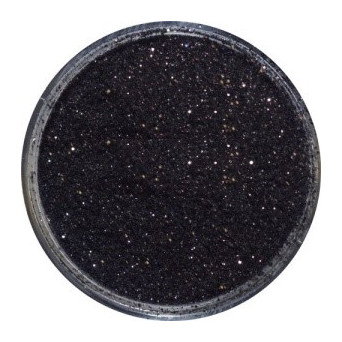 Purpurina Suelta de 5 Mililitros de color Negro