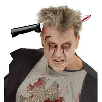 Diadema con Cuchillo Atravesando la Cabeza