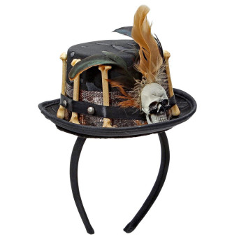 Mini Sombrero de Hechicero Vudú para Adulto