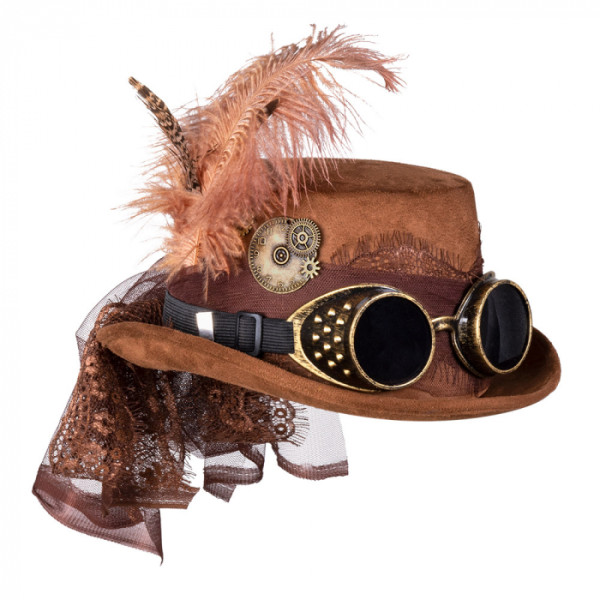 Sombrero de Steampunk Deluxe para Adulto