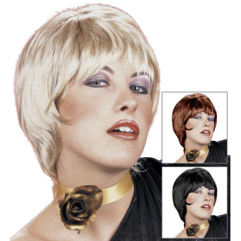 Peluca Varios Colores de Seductora para Adulto