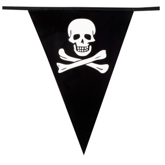Guirnalda de Banderines de Pirata de 6 Metros
