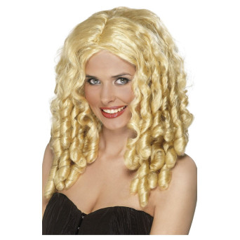 Peluca Rubia de Estrella de Película para Adulto