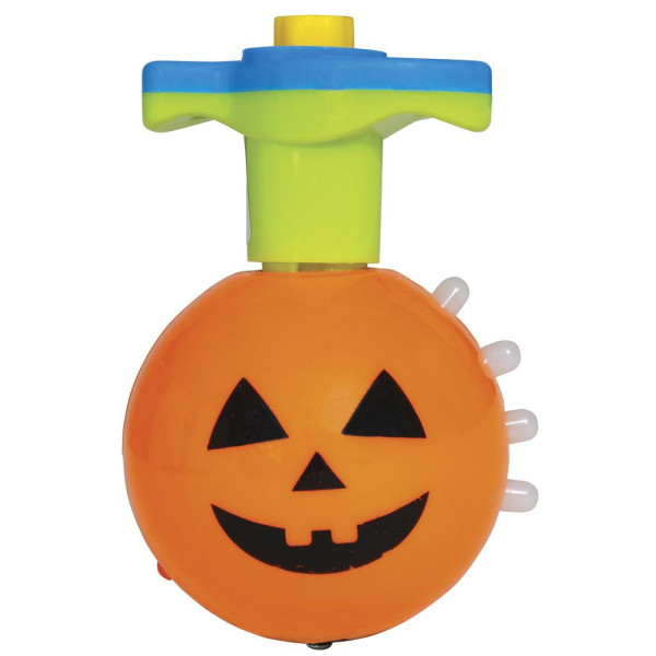 Peonza de Halloween de 7 Centímetros con Pulsador y Luz