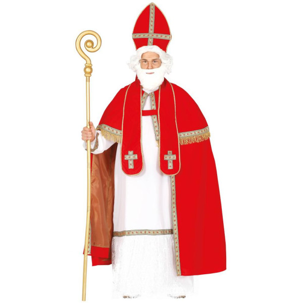 Disfraz de Papa San Nicolás para Adulto