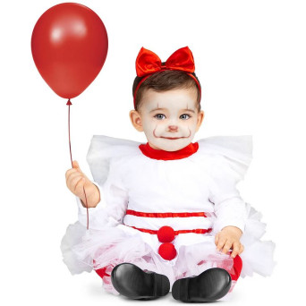 Disfraz de Payaso Aterrador para Bebé