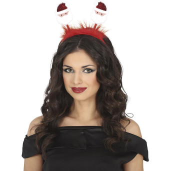 Diadema de Papá Noel con Lentejuelas