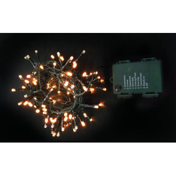 Guirnalda de 96 LED´s Blanco Cálido Multifunción para Exterior