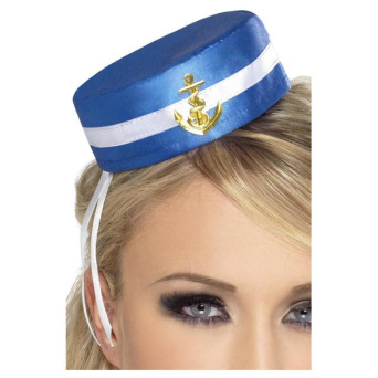 Mini Gorro de Marinera Fever de color Azul para Adulto