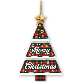 Letrero de Merry Christmas de 32 x 21 Centímetros
