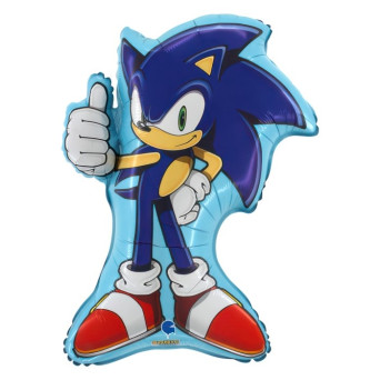 Globo Foil de Sonic de 71 Centímetros