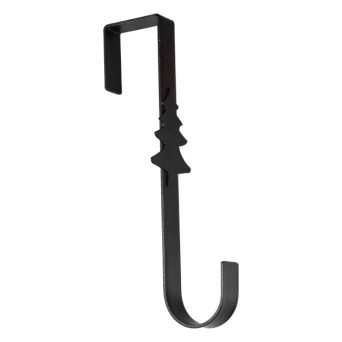Gancho de Corona de color Negro para Puerta