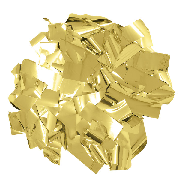 Cañón 3 Unidades de 10,5 Centímetros con Confeti de color Oro