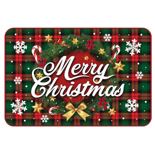Felpudo de Merry Christmas de 60 x 40 Centímetros