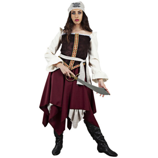 Disfraz de Pirata de los Mares para Adulto