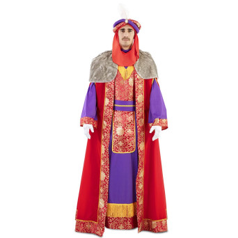 Disfraz de Rey Mago Baltasar para Adulto