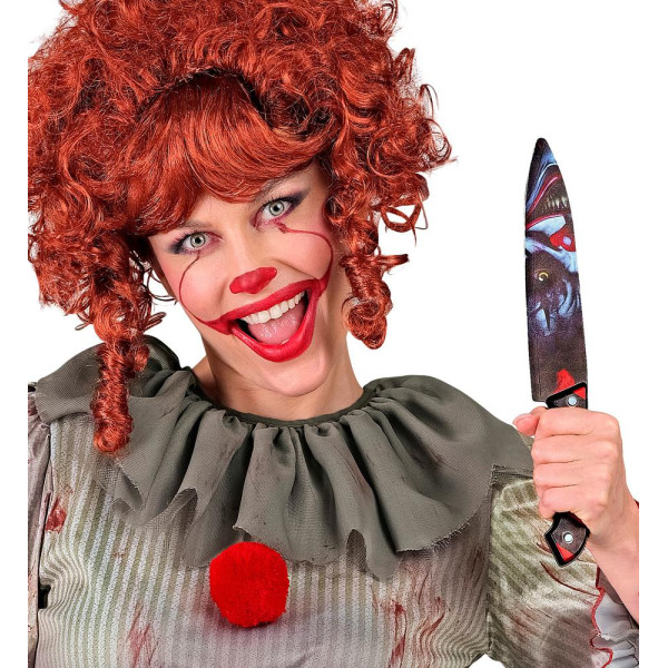 Cuchillo de Payaso Asesino de 31 Centímetros