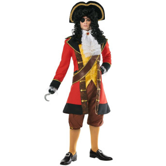 Disfraz de Pirata Capitán Hook para Adulto