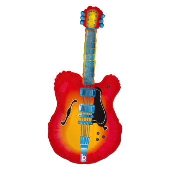 Globo Foil de Guitarra de 82 x 64 Centímetros