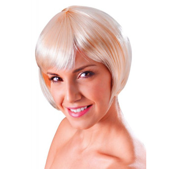 Peluca Rubia de Seductora para Adulto