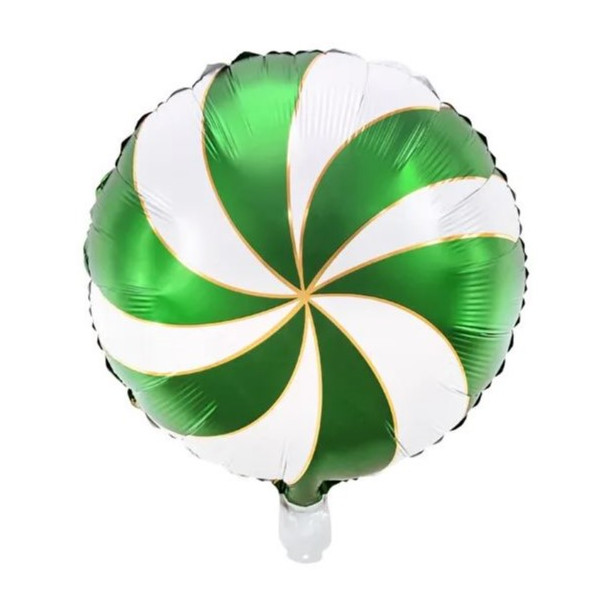 Globo Foil de Caramelo de 35 Centímetros de color Verde