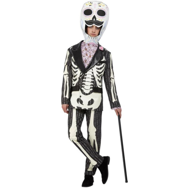 Disfraz de Señor del Día de los Muertos Mexicano para Adulto
