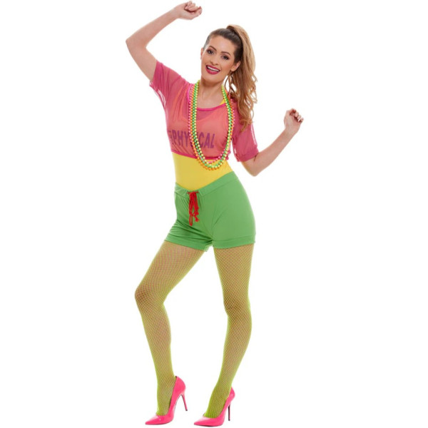 Disfraz de Pongámonos en forma de los años 80´s para Adulto