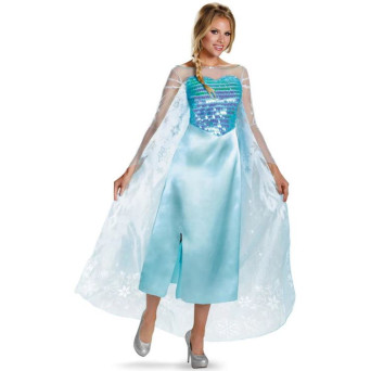 Disfraz de Elsa de Frozen para Adulto