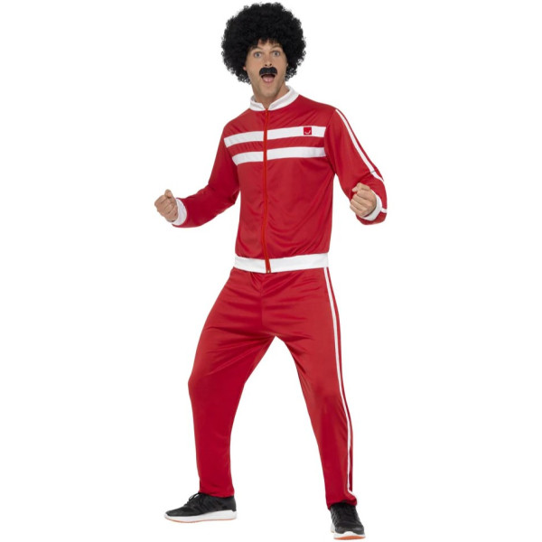 Disfraz de Scouser de color Rojo para Adulto