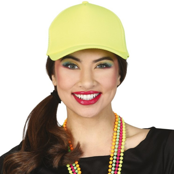 Gorra de color Amarillo Neón para Adulto