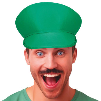 Gorra de Fontanero de color Verde para Adulto