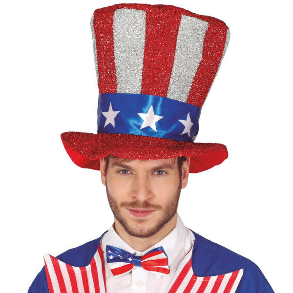 Sombrero de Bandera Americana