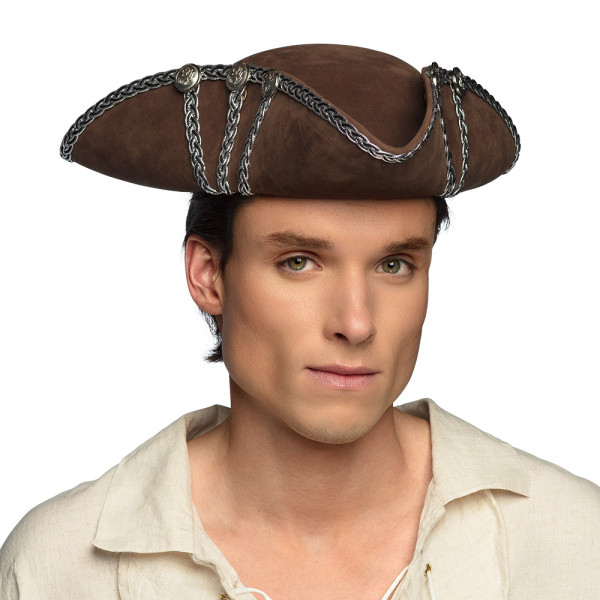 Sombrero de Pirata Alistair para Adulto