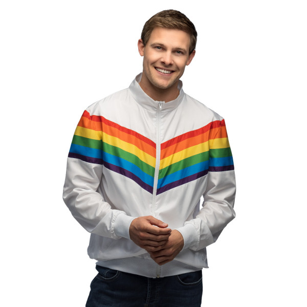 Chaqueta de Rainbow Vintage para Adulto