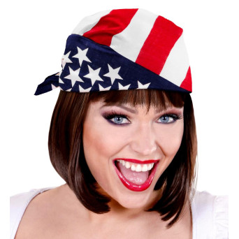 Bandana de Estados Unidos de 55 x 55 Centímetros