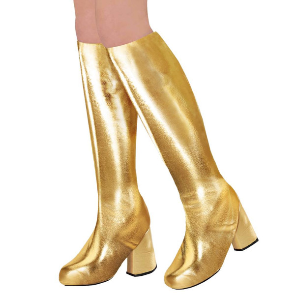 Cubrebotas de color Oro para Adulto