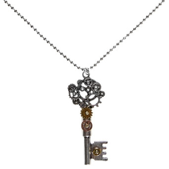 Collar de Llave Steampunk