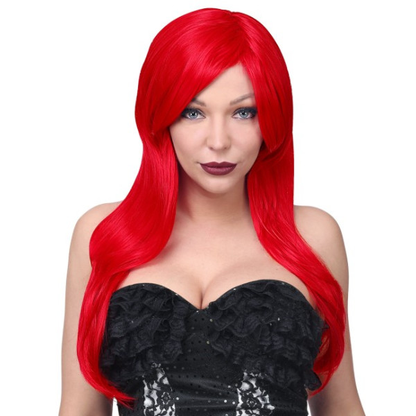 Peluca Roja de Alicia Fashion Dream para Adulto