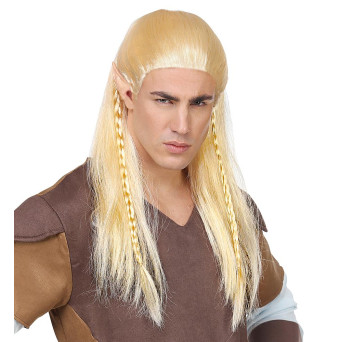 Peluca Rubia de Elfo Arquero para Adulto